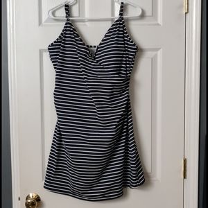 Gently loved Garnet Hill one piece BS